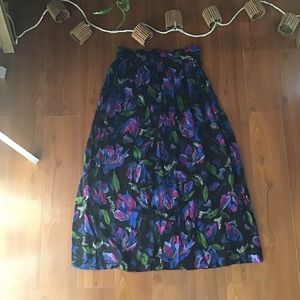 This one’s for you Michael sands vintage midi skirt moody floral
